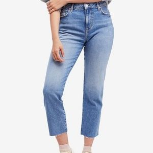 High Waist Girlfriend Jeans